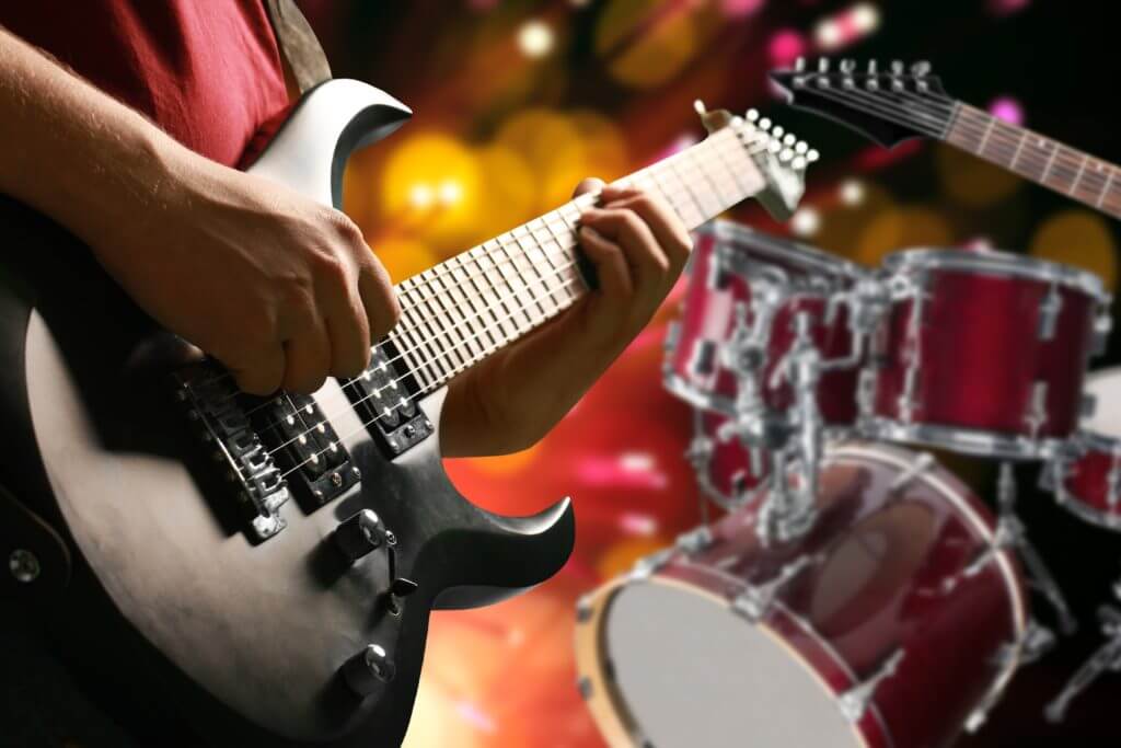Live Music At The Covina Thunderfest & Music Festival Live band playing music